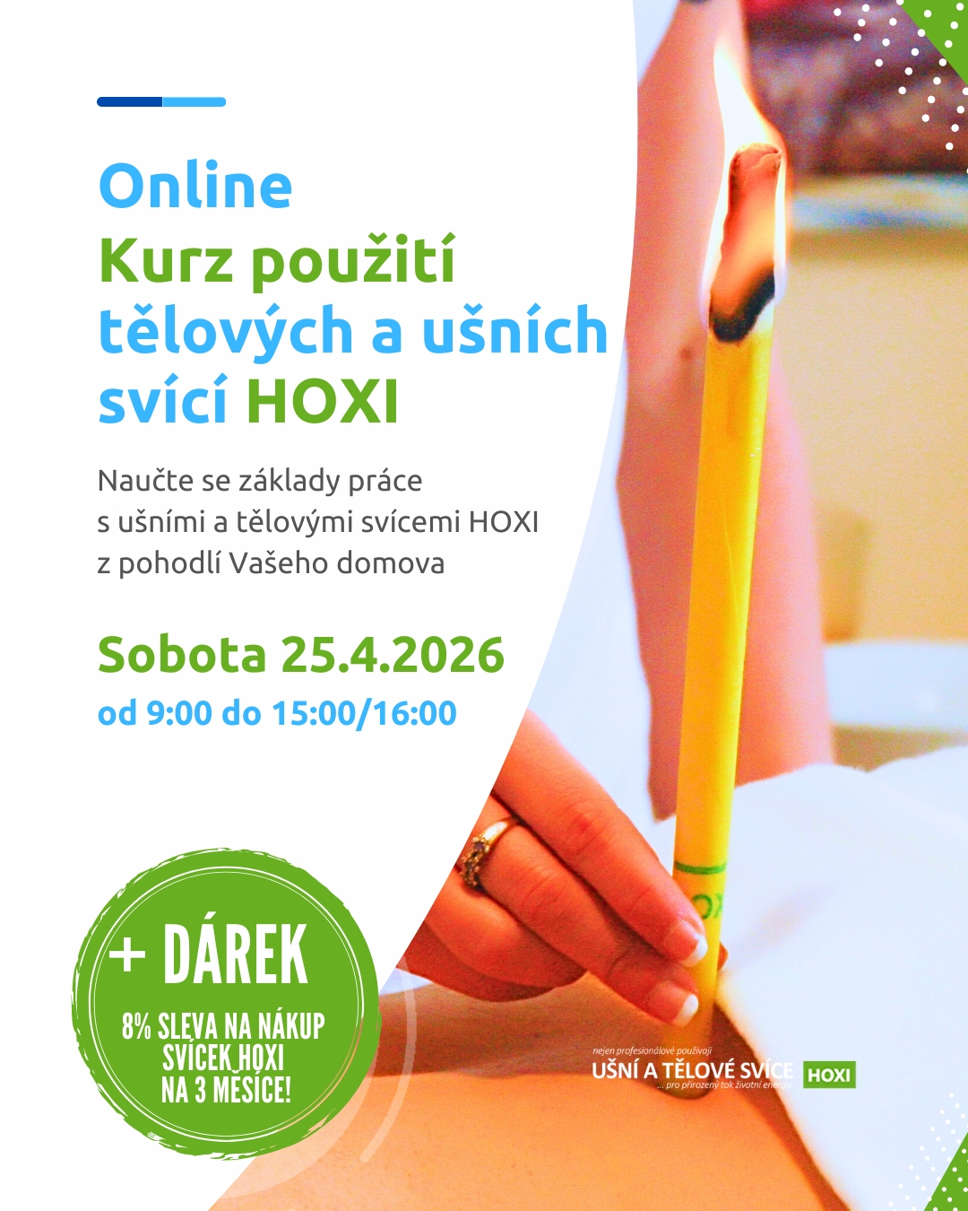 Online kurz použití HOXI svící